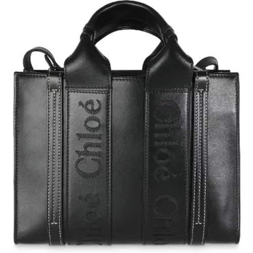 Pre-owned Tote Bags, female, , Size: ONE SIZE Pre-owned Leather handbags - Chloé Pre-owned - Modalova