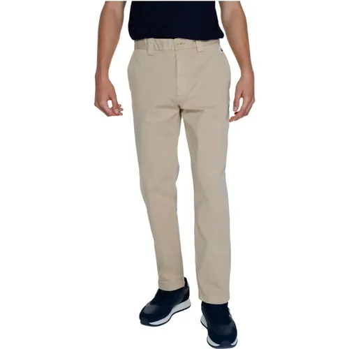 Chinos, male, , Size: W36 L32 Lightweight Mens Pants Autumn/Winter Collection - Tommy Jeans - Modalova