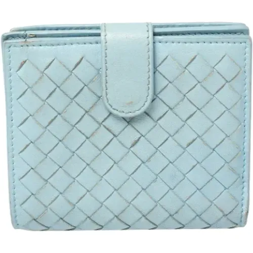 Pre-owned Leather wallets , female, Sizes: ONE SIZE - Bottega Veneta Vintage - Modalova