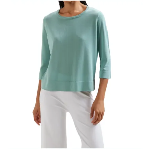 Sweater Cotton 3/4 Sleeve , female, Sizes: XS - Kangra - Modalova
