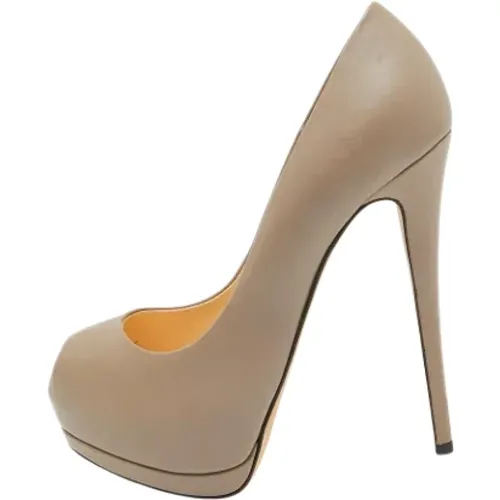 Pre-owned Pumps, female, , Size: 9 1/2 US Pre-owned Leather heels - Giuseppe Zanotti Pre-owned - Modalova