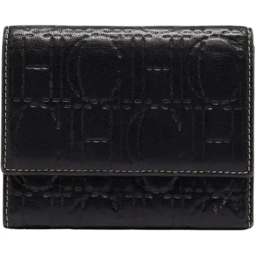 Pre-owned Leather wallets , female, Sizes: ONE SIZE - Carolina Herrera Pre-owned - Modalova