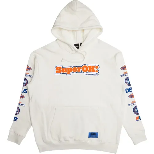 Hoodies, male, , Size: M Circuit Hoodie - Stylish and Functional - Deus Ex Machina - Modalova