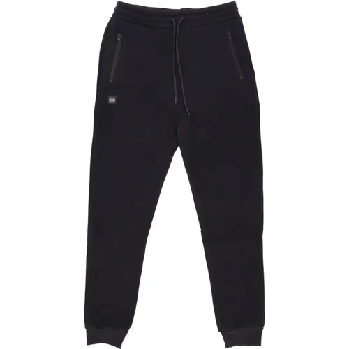 Sweatpants, male, , Size: L Fleece Jogger Sweatpants - Dolly Noire - Modalova