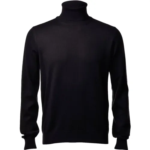 Turtlenecks, male, , Size: S Wool Turtleneck for Men - Gran Sasso - Modalova