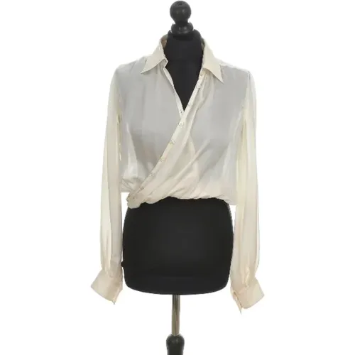 Pre-owned Shirts & Blouses, female, , Size: S Pre-owned Silk tops - Jean Paul Gaultier Pre-owned - Modalova