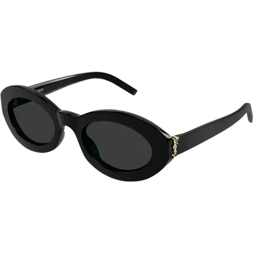 Modische Sonnenbrille SL M136,Sl M136 Sonnenbrille - Saint Laurent - Modalova