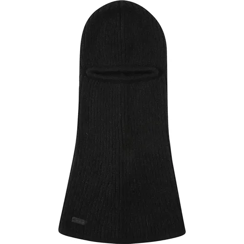 Hats, male, , Size: M Stylish Wool Balaclava Hat - Saint Laurent - Modalova