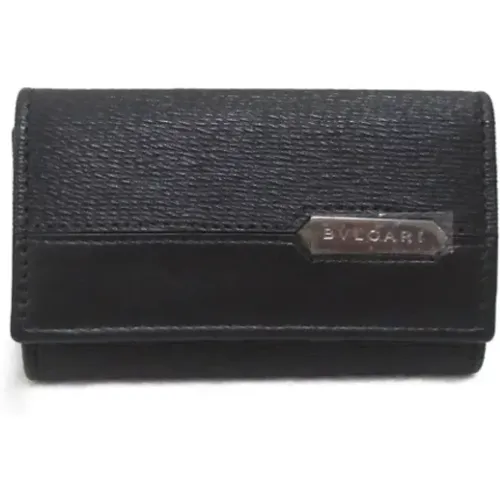 Pre-owned Accessories, unisex, , Size: ONE SIZE Pre-owned Leather key-holders - Bvlgari Vintage - Modalova