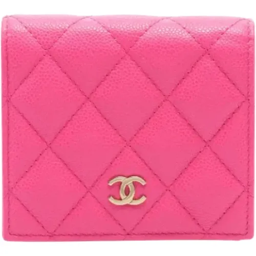 Pre-owned Leather wallets , female, Sizes: ONE SIZE - Chanel Vintage - Modalova