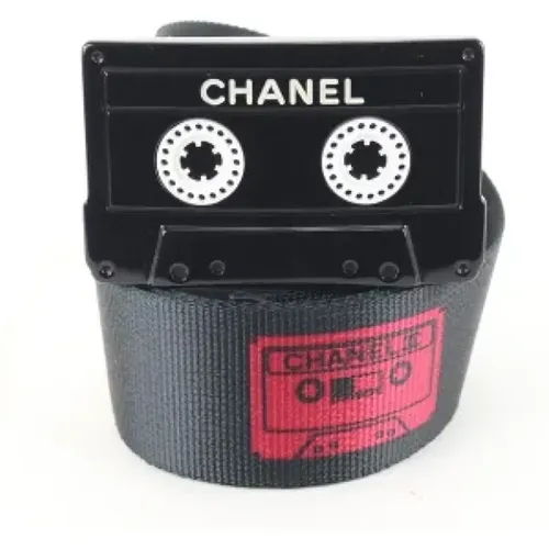 Pre-owned Belts, female, , Size: ONE SIZE Pre-owned Fabric Belt - Chanel Vintage - Modalova