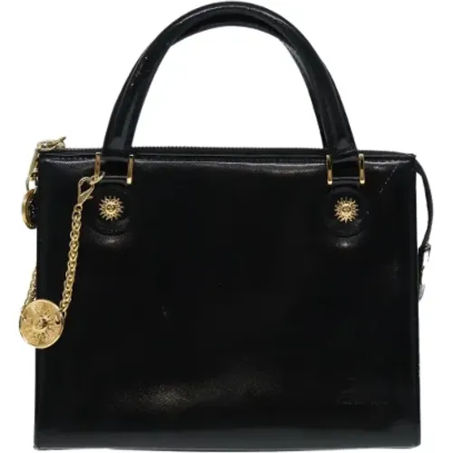 Pre-owned Leather handbags , female, Sizes: ONE SIZE - Versace Pre-owned - Modalova