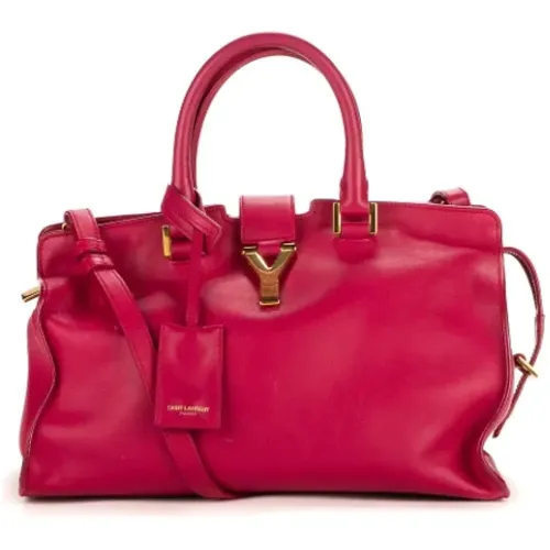 Pre-owned Leather shoulder-bags , female, Sizes: ONE SIZE - Yves Saint Laurent Vintage - Modalova