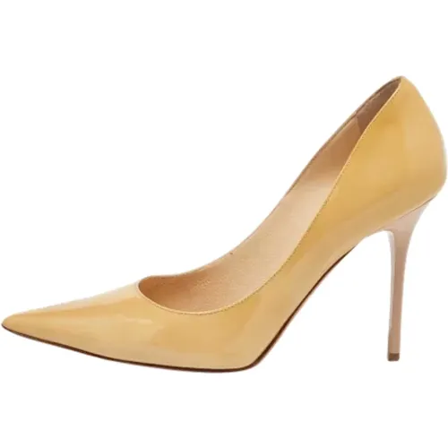 Pre-owned Pumps, female, , Size: 7 1/2 US Pre-owned Leather heels - Jimmy Choo Pre-owned - Modalova