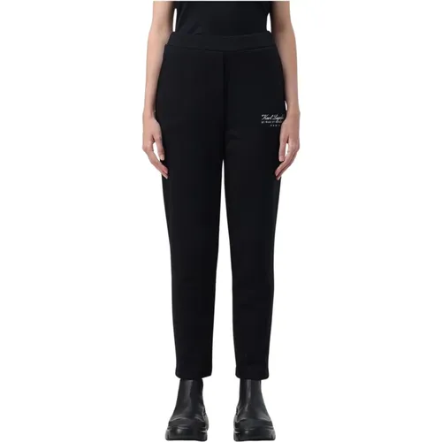 Sweatpants, female, , Size: S Pants Logo Embroidery - Karl Lagerfeld - Modalova