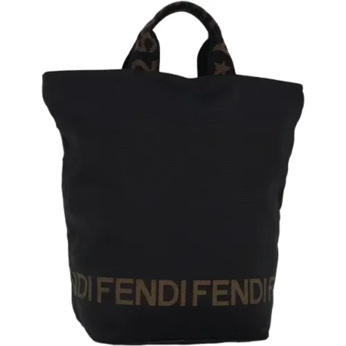 Pre-owned Tote Bags, female, , Size: ONE SIZE Pre-owned Nylon fendi-bags - Fendi Vintage - Modalova