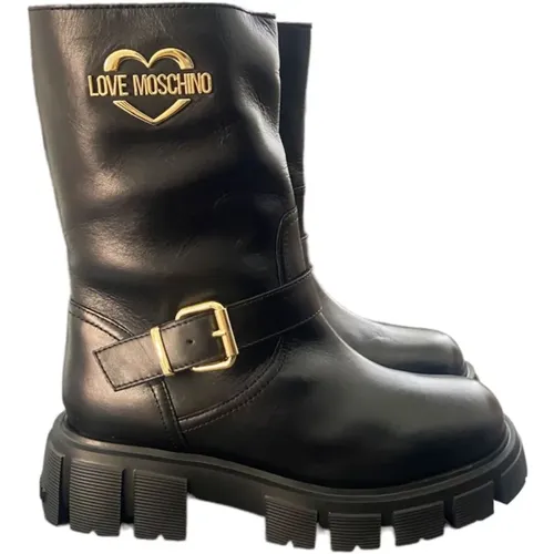 Winterstiefel , Damen, Größe: 39 EU - Love Moschino - Modalova