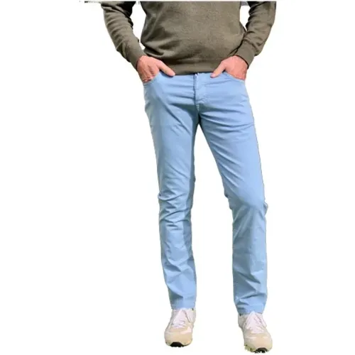 Denim Jeans with Cotton and Lyocell Blend , male, Sizes: W38, W31 - Jacob Cohën - Modalova