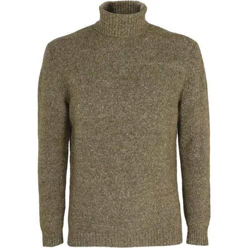 Alpaca Wool Dolcevita Sweater , male, Sizes: 2XL - Kangra - Modalova