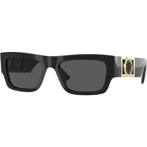 Stylish Sunglasses in Gb Color , male, Sizes: 53 MM - Versace - Modalova