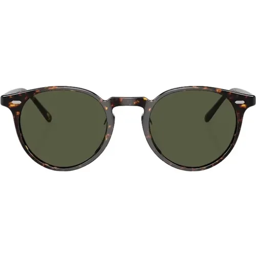 N.02 Sun Ov5529S Round Sunglasses , unisex, Sizes: ONE SIZE - Oliver Peoples - Modalova