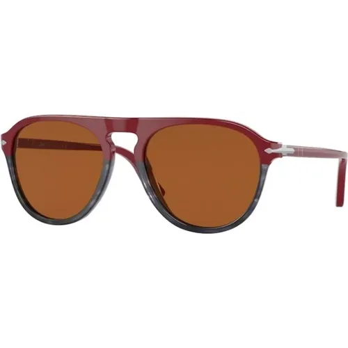 Frame Sunglasses , male, Sizes: 55 MM - Persol - Modalova