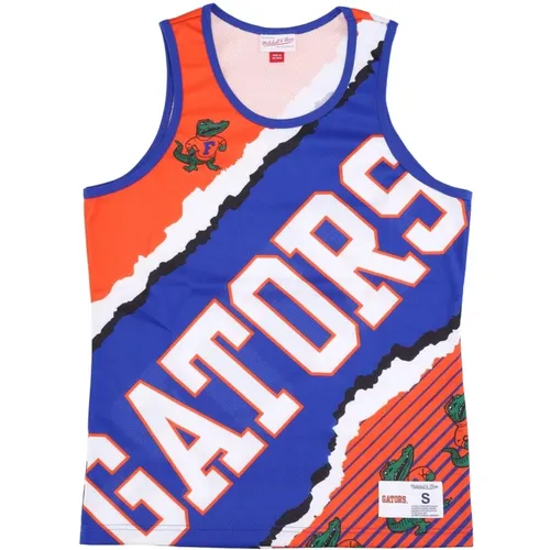 Sportswear, male, , Size: L Florida Gators Basketball Vest - Mitchell & Ness - Modalova