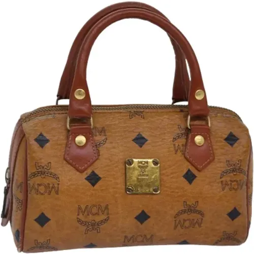 Pre-owned Handbags, female, , Size: ONE SIZE Pre-owned Leather handbags - MCM Pre-owned - Modalova