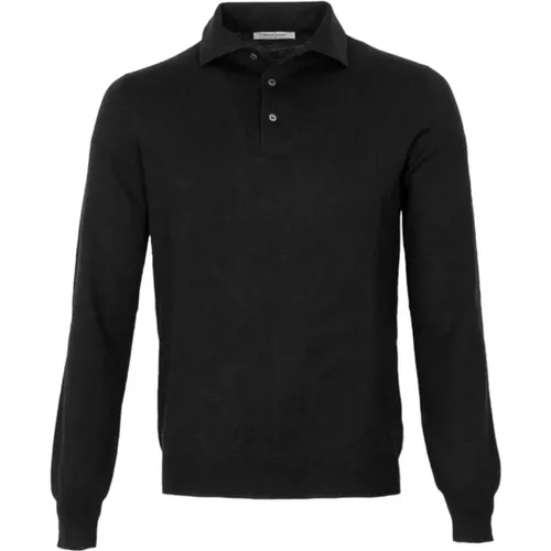 Merinowoll Polo Pullover , Herren, Größe: 5XL - Gran Sasso - Modalova