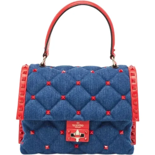 Pre-owned Denim handbags , female, Sizes: ONE SIZE - Valentino Vintage - Modalova