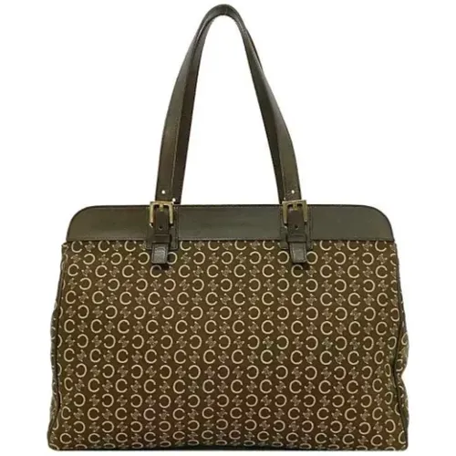 Pre-owned Tote Bags, female, , Size: ONE SIZE Pre-owned Canvas totes - Celine Vintage - Modalova