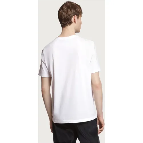 T-Shirts , male, Sizes: L - Salvatore Ferragamo - Modalova