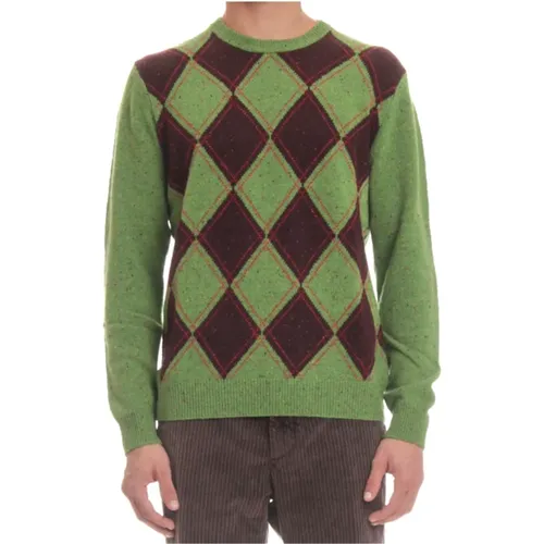 Classic Diamond Sweaters , male, Sizes: 2XL, M, XL - Ballantyne - Modalova