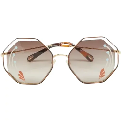 Pre-owned Accessories, female, , Size: ONE SIZE Pre-owned Acetate sunglasses - Chloé Pre-owned - Modalova