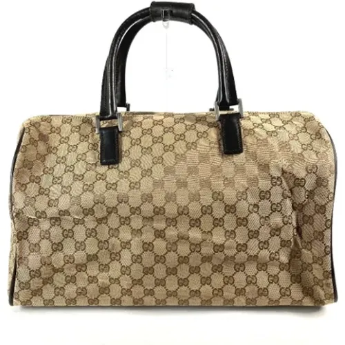 Pre-owned Weekend Bags, female, , Size: ONE SIZE Pre-owned Canvas gucci-bags - Gucci Vintage - Modalova