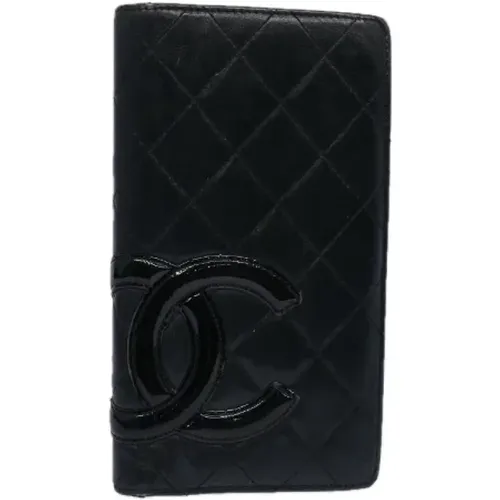 Pre-owned Wallets, female, , Size: ONE SIZE Pre-owned Leather wallets - Chanel Vintage - Modalova