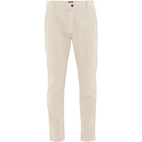 Chinos, male, , Size: W30 Slim Fit Corduroy Chino Pants - BomBoogie - Modalova