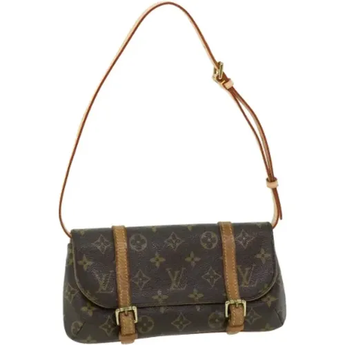 Pre-owned Canvas shoulder-bags , female, Sizes: ONE SIZE - Louis Vuitton Vintage - Modalova