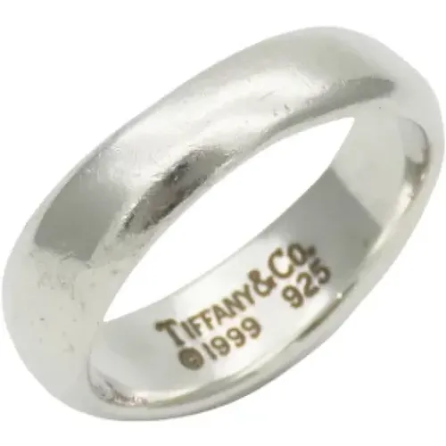 Pre-owned Jewellery, female, , Size: ONE SIZE Pre-owned Silver rings - Tiffany & Co. Pre-owned - Modalova