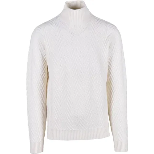 Turtlenecks, male, , Size: 2XL Merino Wool Sweater - Kangra - Modalova