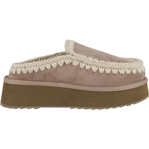 Eskimo Platform Clogs , Damen, Größe: 41 EU - Mou - Modalova