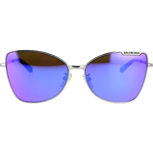 Irregular Shape Sunglasses Bb0278S 003 , female, Sizes: 60 MM - Balenciaga - Modalova