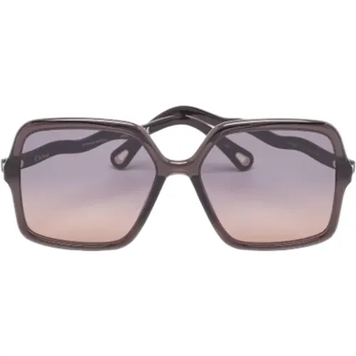 Pre-owned Accessories, female, , Size: ONE SIZE Pre-owned Acetate sunglasses - Chloé Pre-owned - Modalova