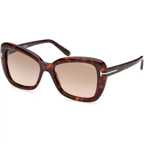 Sunglasses, unisex, , Size: 55 MM Stylish Sunglasses Ft1008 - Tom Ford - Modalova