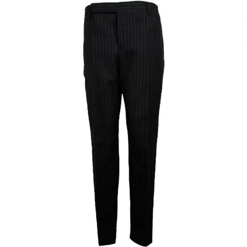 Pre-owned Trousers, male, , Size: XS Pre-owned Wool bottoms - Yves Saint Laurent Vintage - Modalova