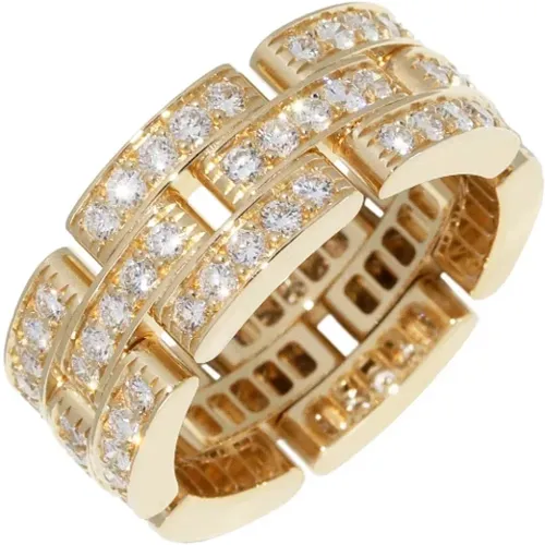 Pre-owned Metal rings , female, Sizes: ONE SIZE - Cartier Vintage - Modalova