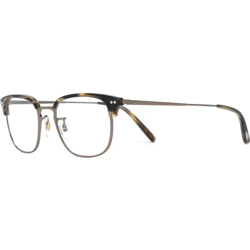 Glasses, male, , Size: 52 MM Gold Optical Frame Must-Have - Oliver Peoples - Modalova