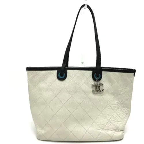 Pre-owned Tote Bags, female, , Size: ONE SIZE Pre-owned Leather chanel-bags - Chanel Vintage - Modalova