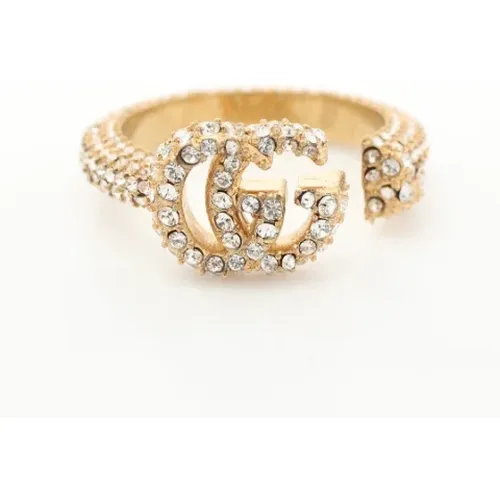 Pre-owned Metal rings , female, Sizes: ONE SIZE - Gucci Vintage - Modalova