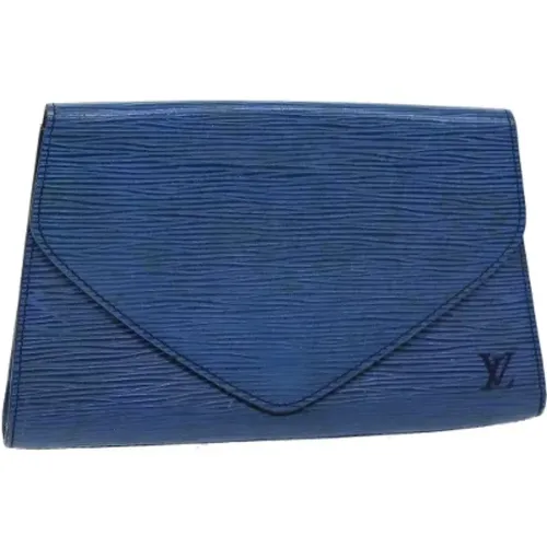 Pre-owned Leather clutches , female, Sizes: ONE SIZE - Louis Vuitton Vintage - Modalova